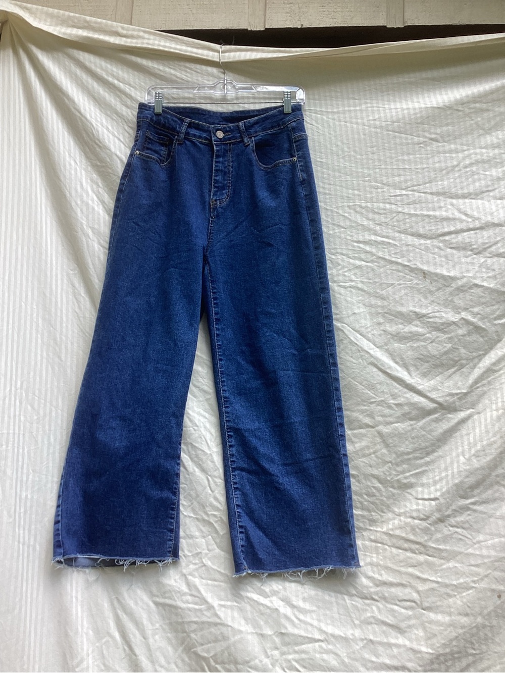Allimy Straight Leg Jeans in Dark Indigo, size 8